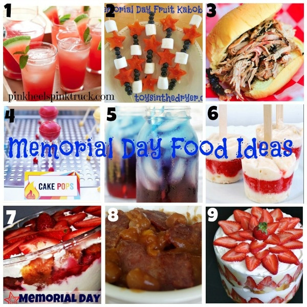 Memorial Day Food Ideas Pinterest
 Memorial Day Food Ideas
