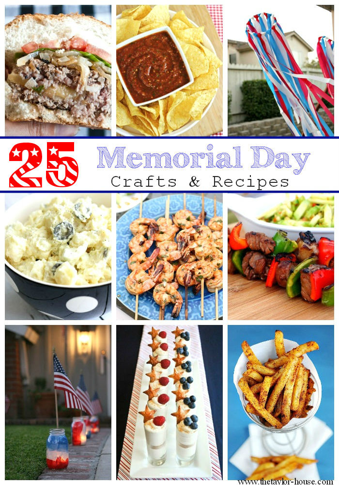 Memorial Day Food Ideas Pinterest
 25 Memorial Day Recipes & Crafts