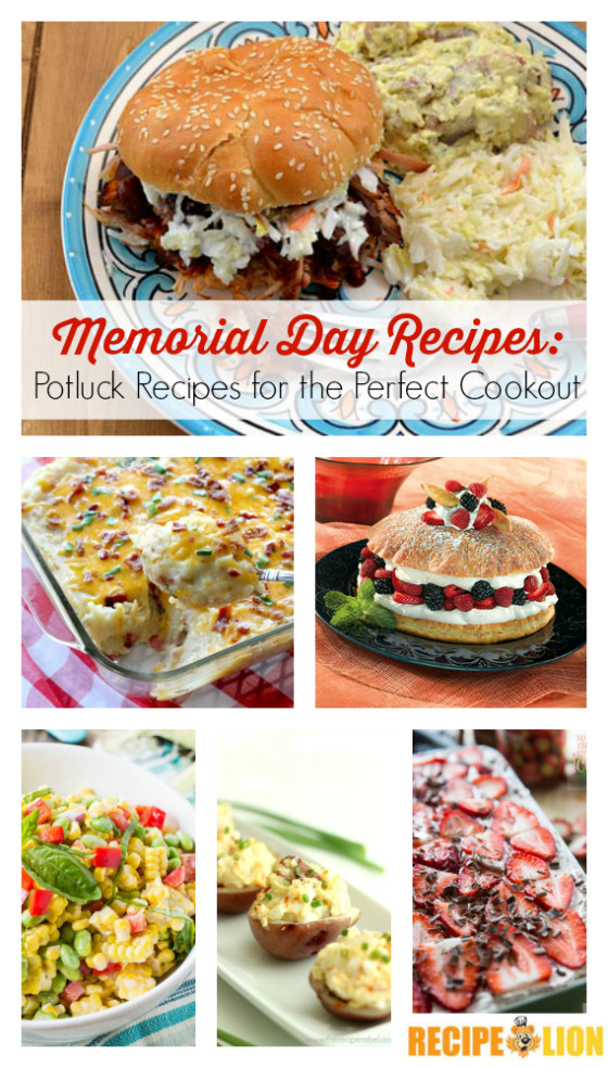 Memorial Day Food Recipes
 Memorial Day Recipes Potluck Recipes for the Perfect