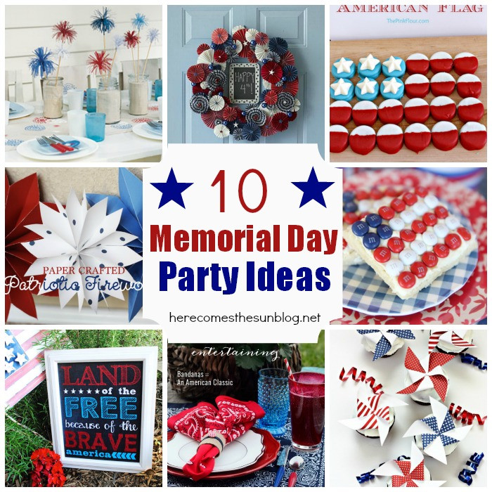 Memorial Day Ideas Party
 10 Memorial Day Party Ideas Here es The Sun