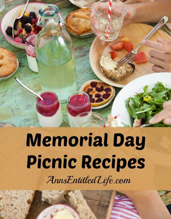 Memorial Day Picnic Ideas
 Memorial Day Picnic Recipes Looking for Memorial Day