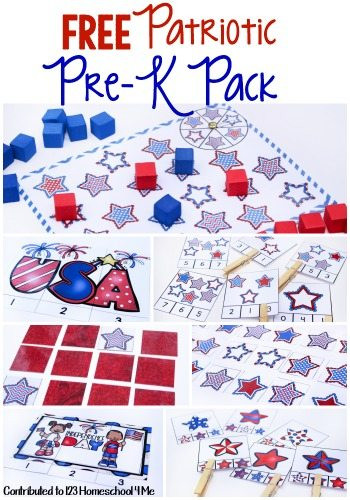 Memorial Day Preschool Crafts
 FREE Patriotic Preschool Worksheets