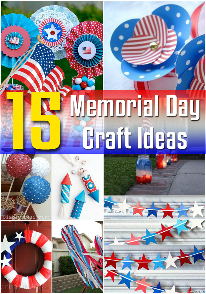 Memorial Day Preschool Crafts
 15 Memorial Day Craft Ideas Craft Fiesta