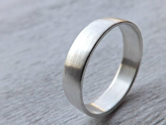 Mens Silver Wedding Rings
 mens ring personalized silver wedding band silver by