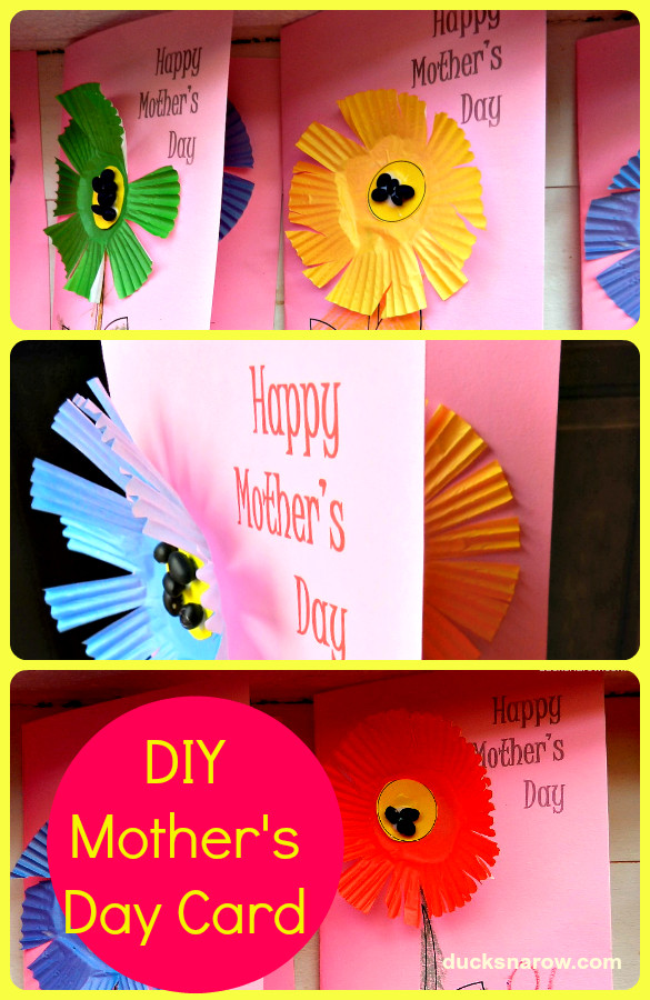 Mother's Day Crafts For Preschool
 DIY Mother s Day Card For Preschoolers Ducks n a Row