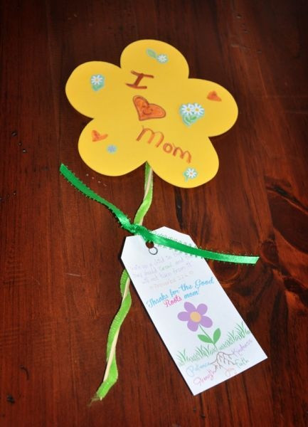 Mother's Day Crafts For Preschool
 The Browy Blog Mothers Day Sunday School Craft Easy Sunday