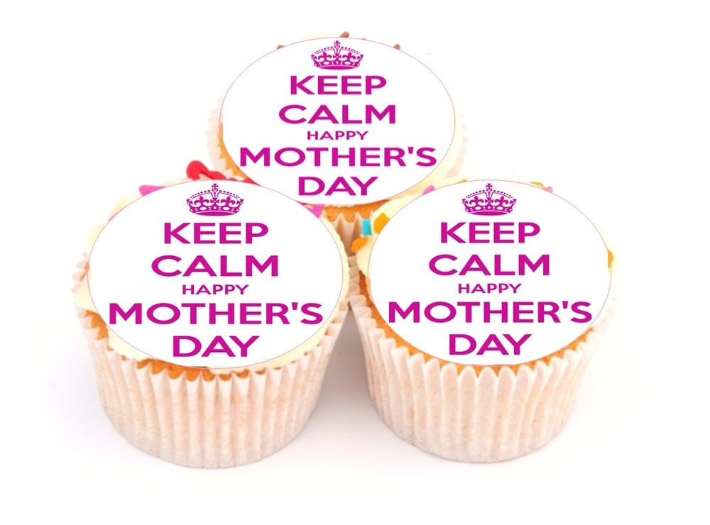 Mother's Day Decoration Ideas
 Mothers Day Cake Toppers Keep Calm Happy Mother s Day