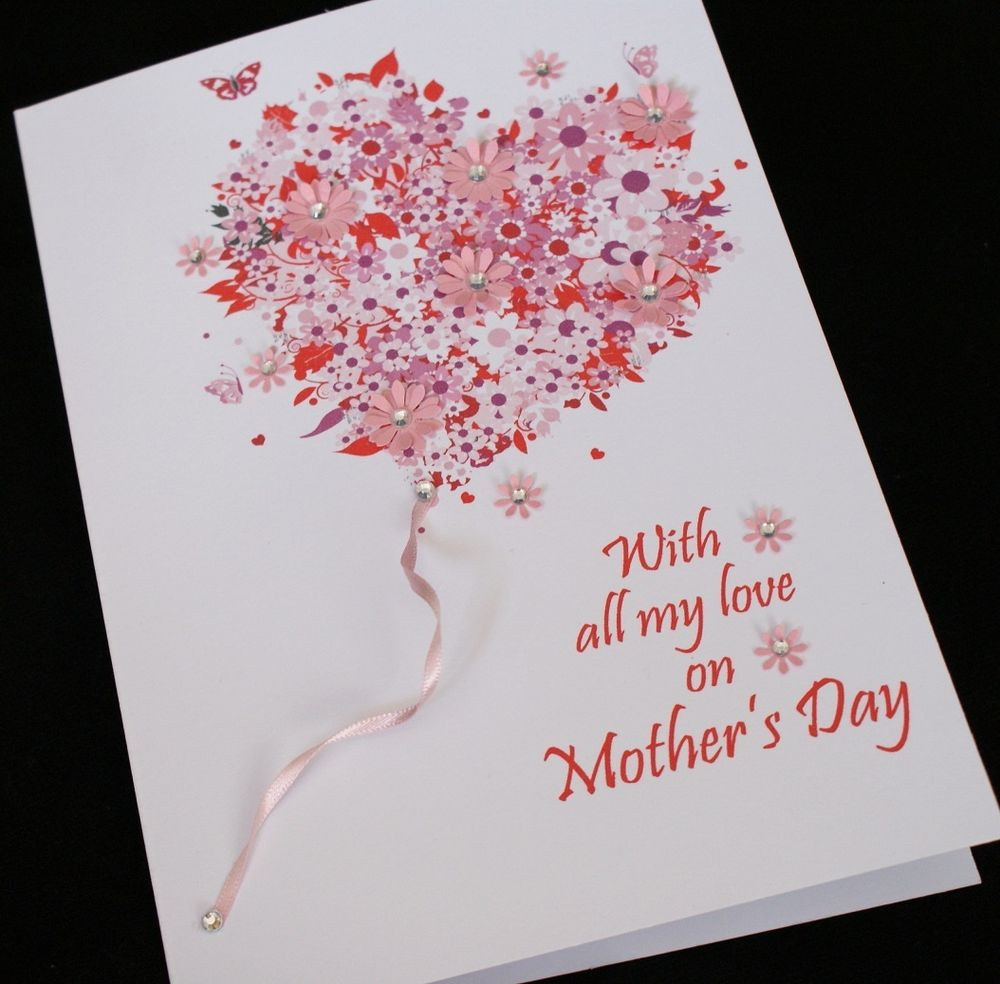Mother's Day Decoration Ideas
 LARGE Handmade Personalised BIRTHDAY or MOTHER S DAY Card