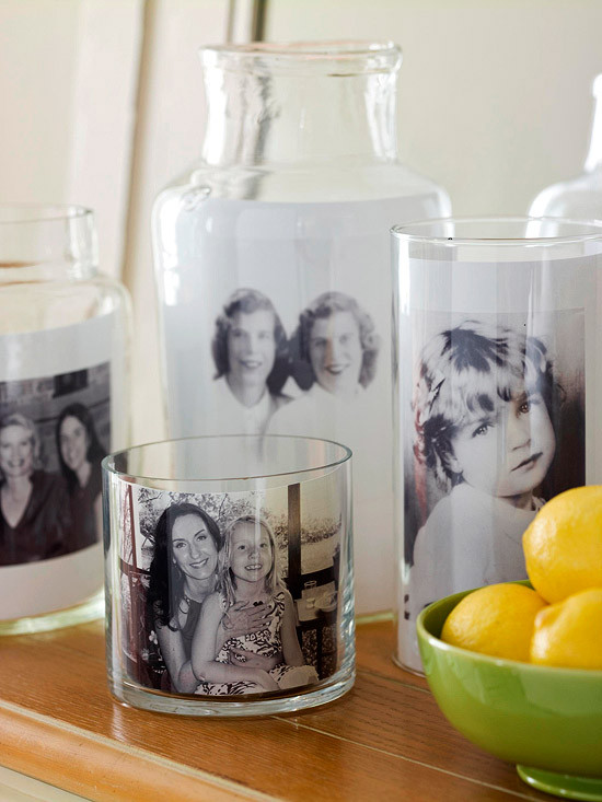 Mother's Day Decoration Ideas
 Glass Container Display