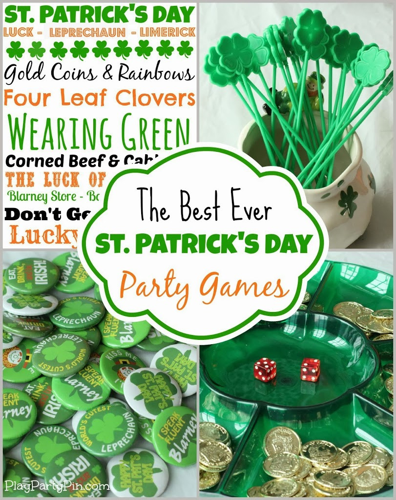 Mother's Day Party Games
 St Patrick s Day Party Games Ideas and Free Printables