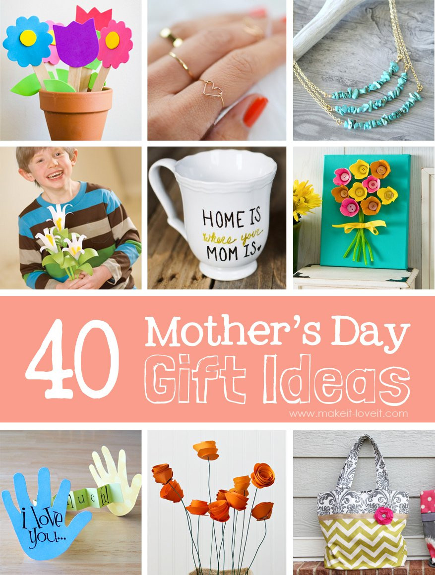Mothers Day Gifts Ideas To Make
 55 Mother s Day DIY Gift Ideas