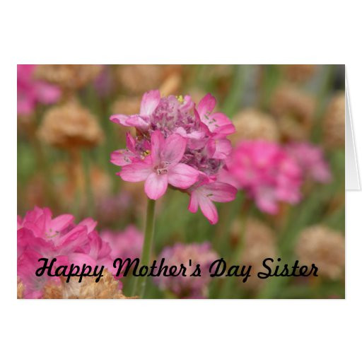Mothers Day Quotes For Sisters
 Happy Mother s Day Sister Card