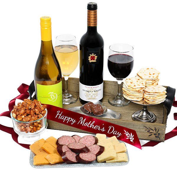 Mothers Day Wine Gift Baskets
 Mother s Day Wine by GourmetGiftBaskets