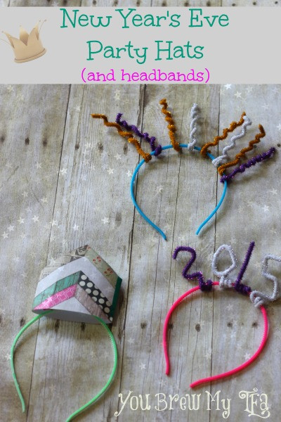 New Year Hat Craft
 Simple New Year s Eve Party Hats