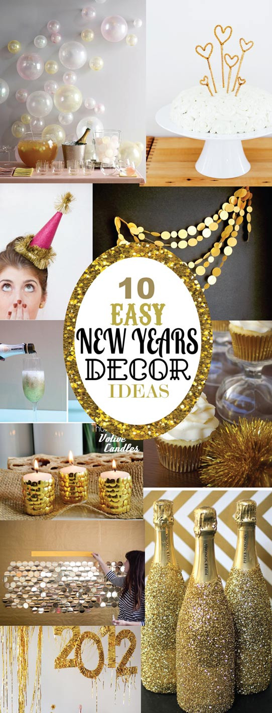 New Year Ideas
 10 Easy New Years Decorating Ideas SohoSonnet Creative