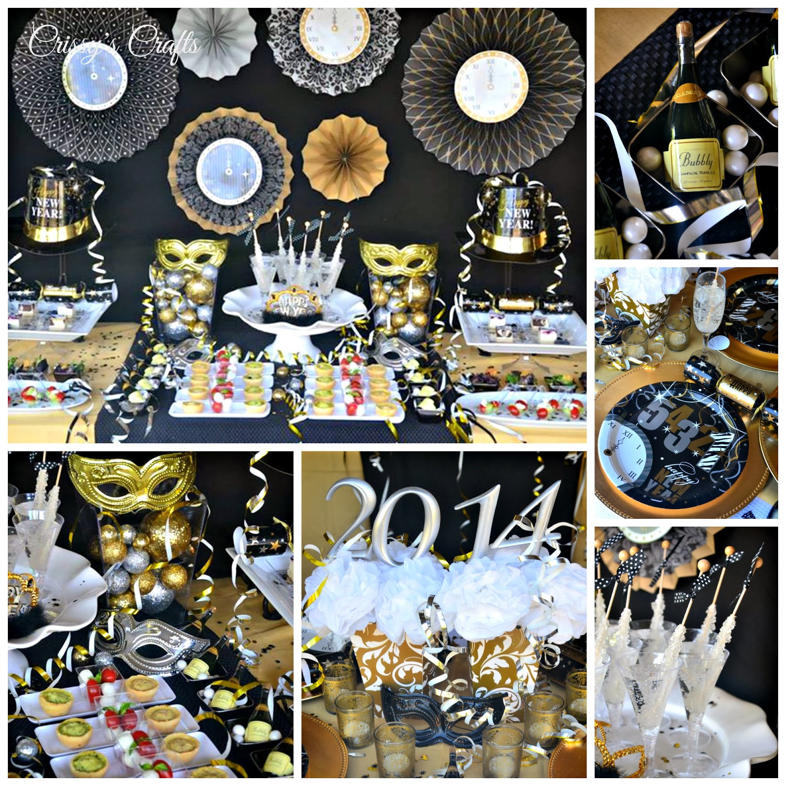 New Year Party Ideas
 Crissy s Crafts New Years Eve Party Ideas