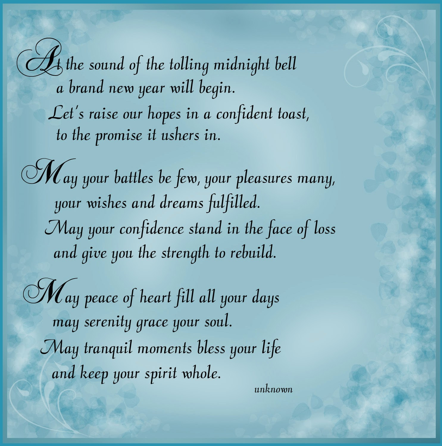 New Year Poems And Quotes
 New Year 2014 Wishes Poems Poetry Collection Happy New