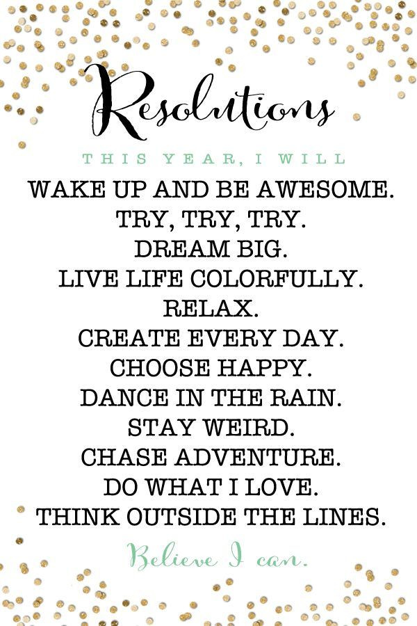 New Year Quotes Pinterest
 Resolutions For The New Year s and