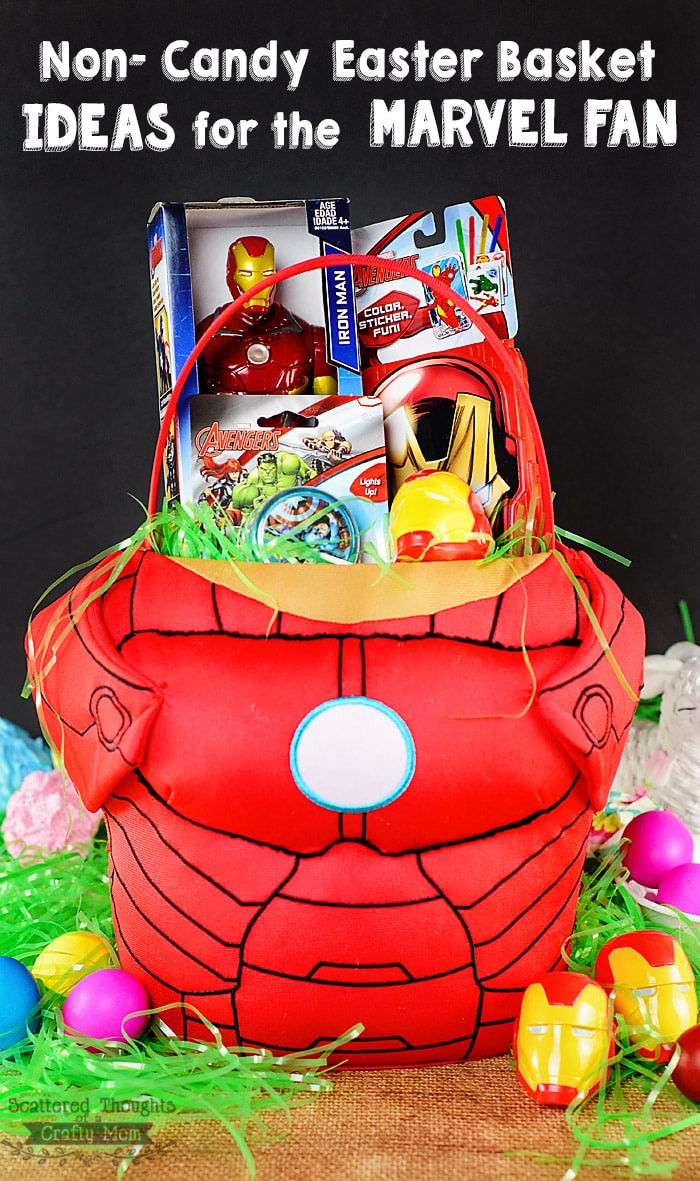 Non Candy Easter Ideas
 Non Candy Easter Basket Ideas for your Avengers Fan