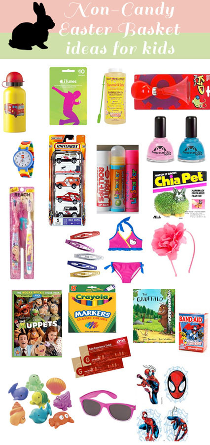 Non Candy Easter Ideas
 Non Candy Easter Basket Ideas for Kids