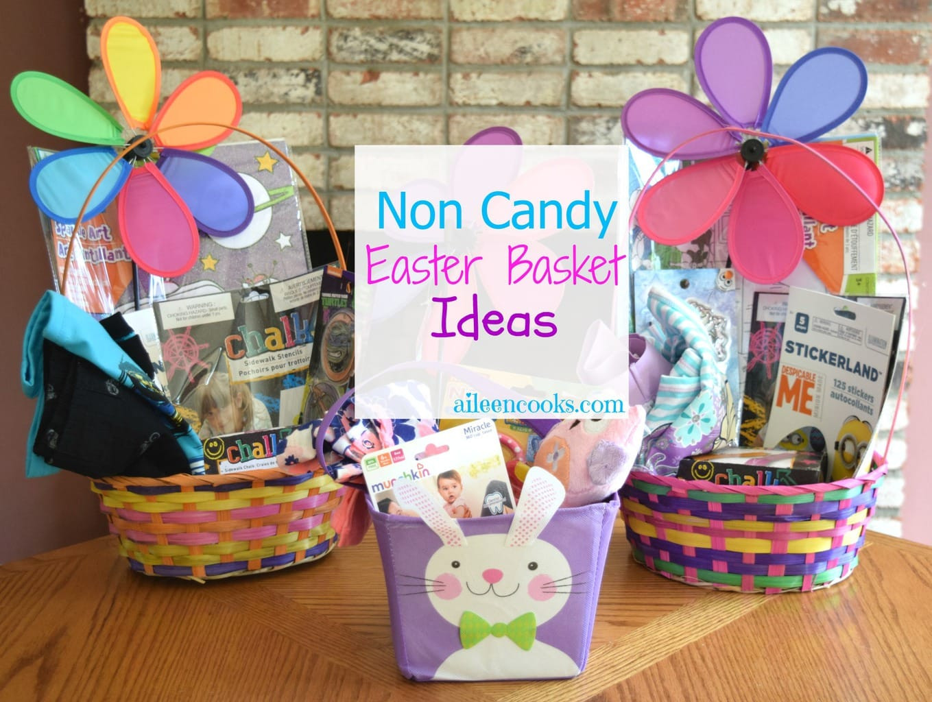 Non Candy Easter Ideas
 Non Candy Easter Basket Ideas Aileen Cooks