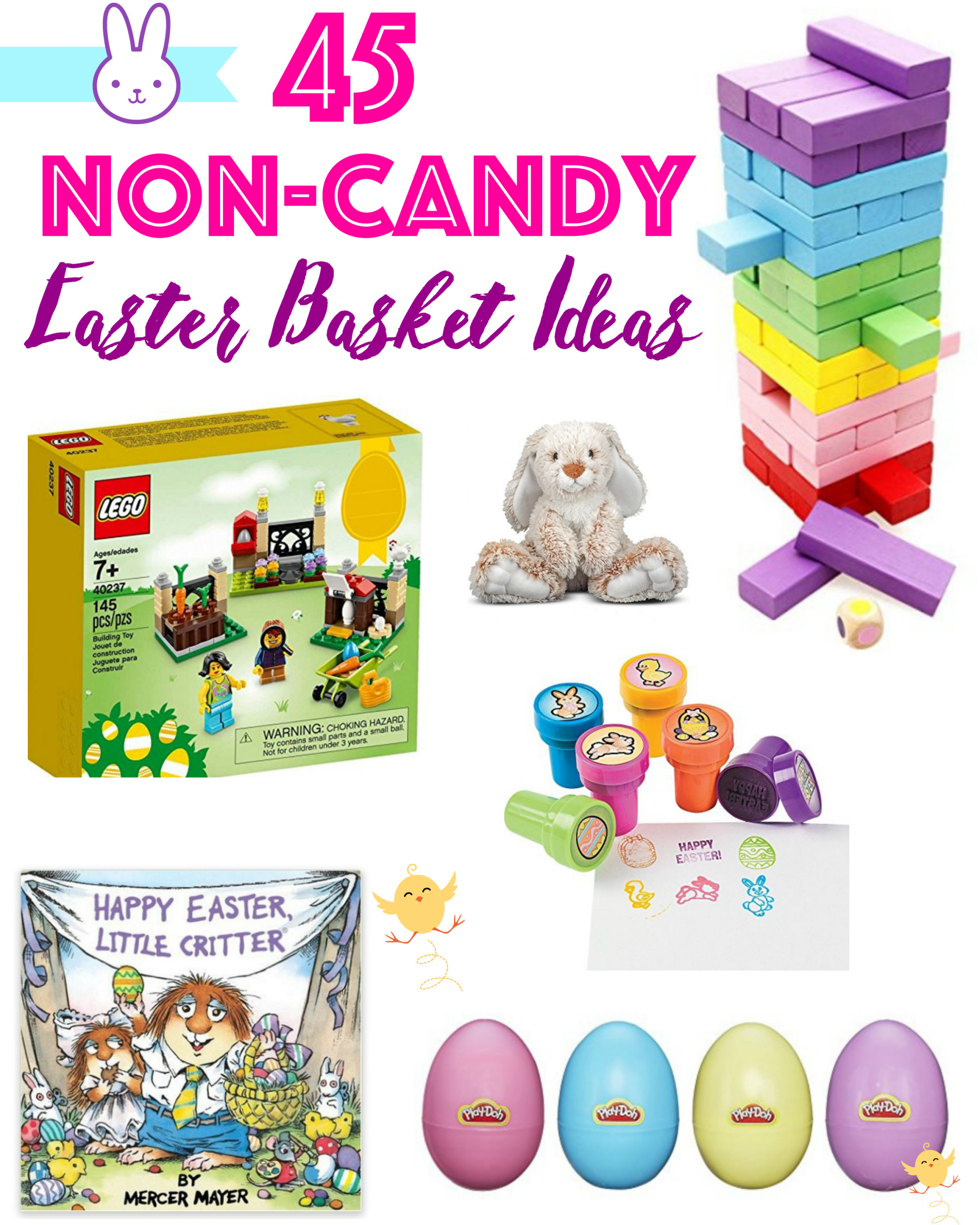 Non Candy Easter Ideas
 45 Non Candy Easter Basket Ideas for Girls & Boys
