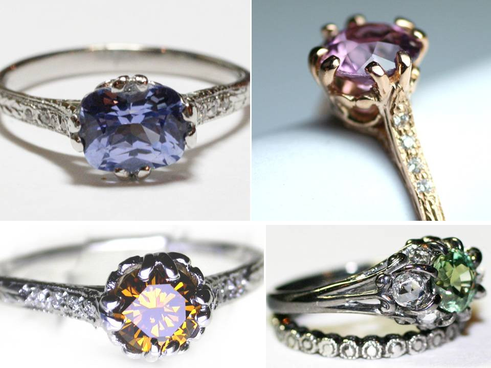 Non Diamond Wedding Rings
 Top Ten Gemstones in Non Diamond Engagement Rings