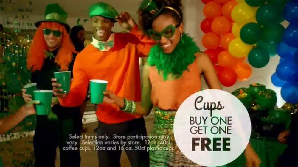 Party City St Patrick's Day Costumes
 Party City TV mercial Get Your Green This St