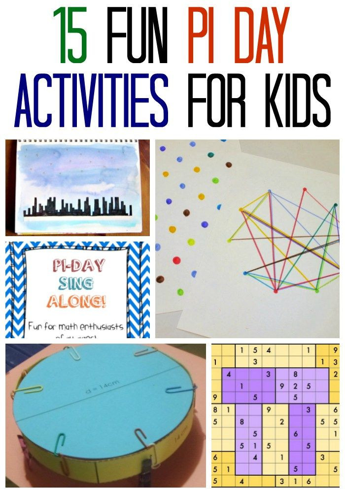 Pi Day Activities Math
 15 Fun Pi Day Activities for Kids math