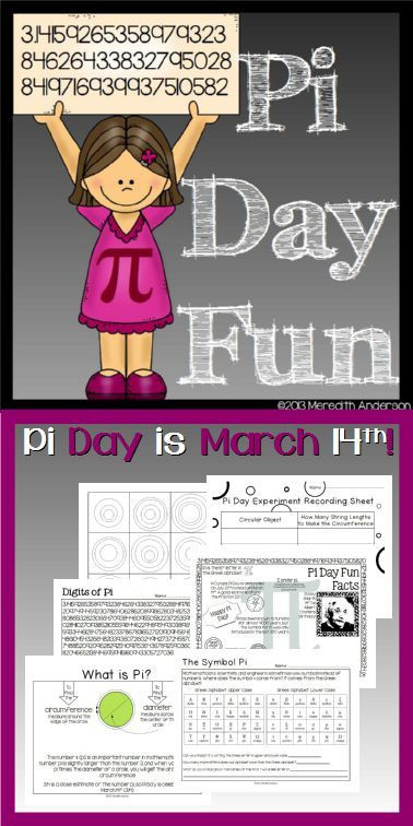 Pi Day Craft Ideas
 13 best Pi Day images on Pinterest