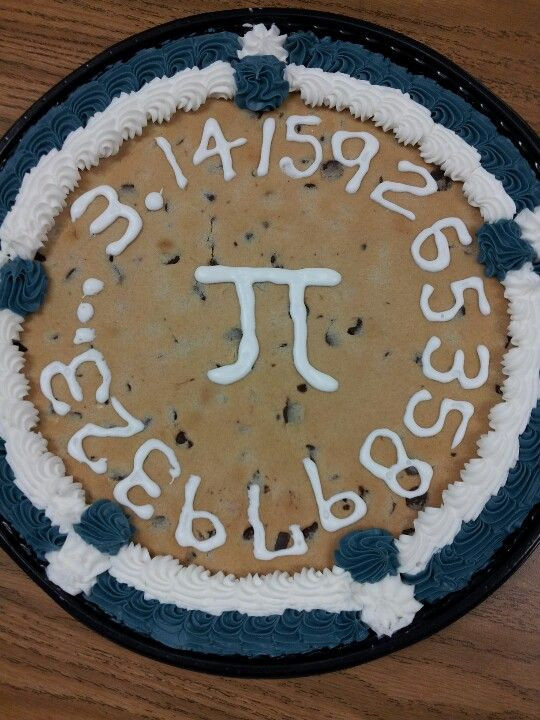 Pi Day Gift Ideas
 Pi day cookie cake The Holidays
