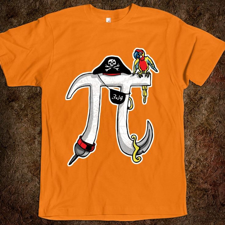 Pi Day Gift Ideas
 Pi Day Pirate T Shirt