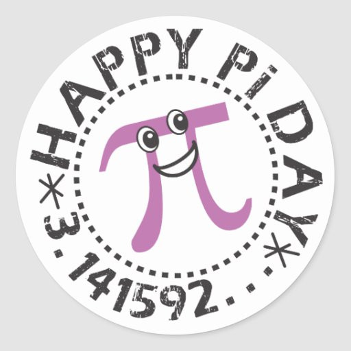 Pi Day Gifts
 Cute Happy Pi Day Stickers Funny Pi Day Gifts