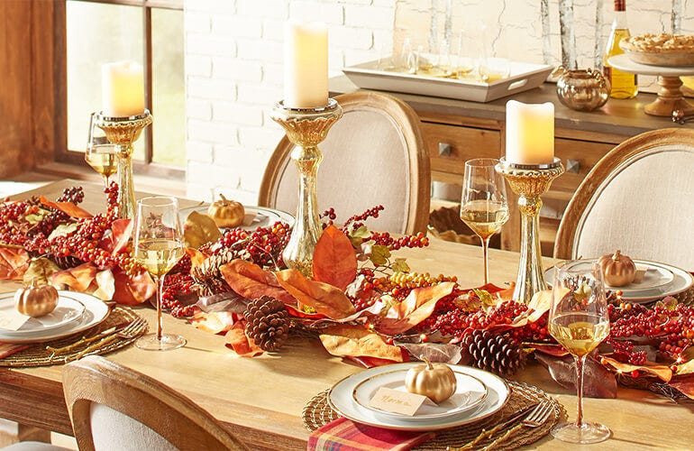 Pier One Fall Decor
 Fall Decorating with Wreaths and Garlands