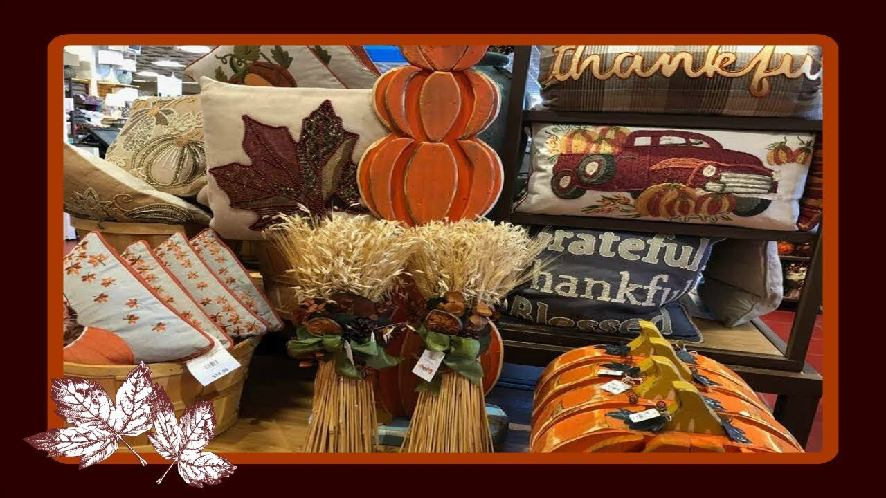 Pier One Fall Decor
 Shop With Me at Pier 1 Fall Autumn Home Decor 2018