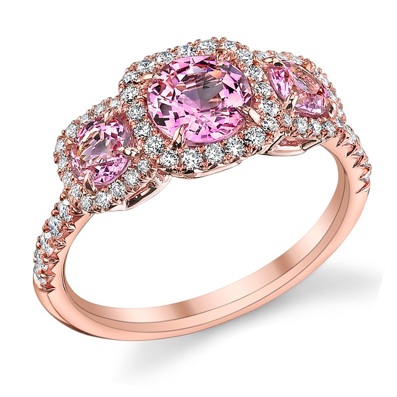 Pink Diamond Wedding Rings
 Pink Diamond Engagement Rings Simply The Best When e