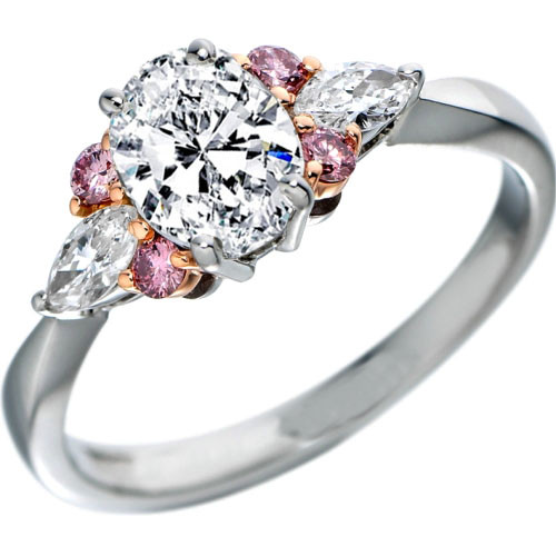 Pink Diamond Wedding Rings
 Pink Diamonds Engagement Rings from MDC Diamonds NYC