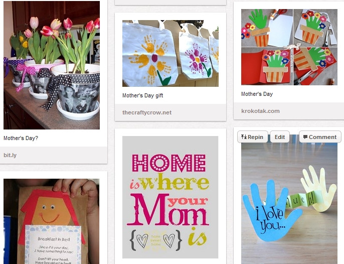 Pinterest Mothers Day Crafts
 FREE Mother s Day Crafts and Recipes