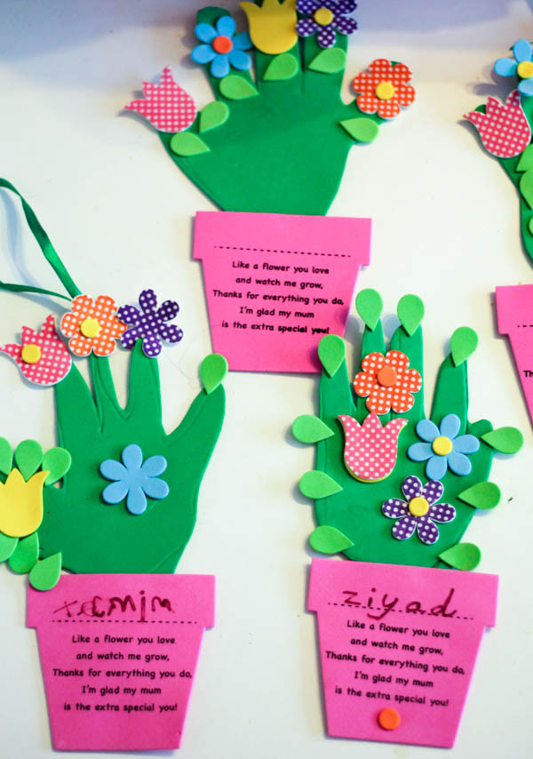 Pinterest Mothers Day Crafts
 Handprint Flower Pot Craft for Mothers Day In The Playroom