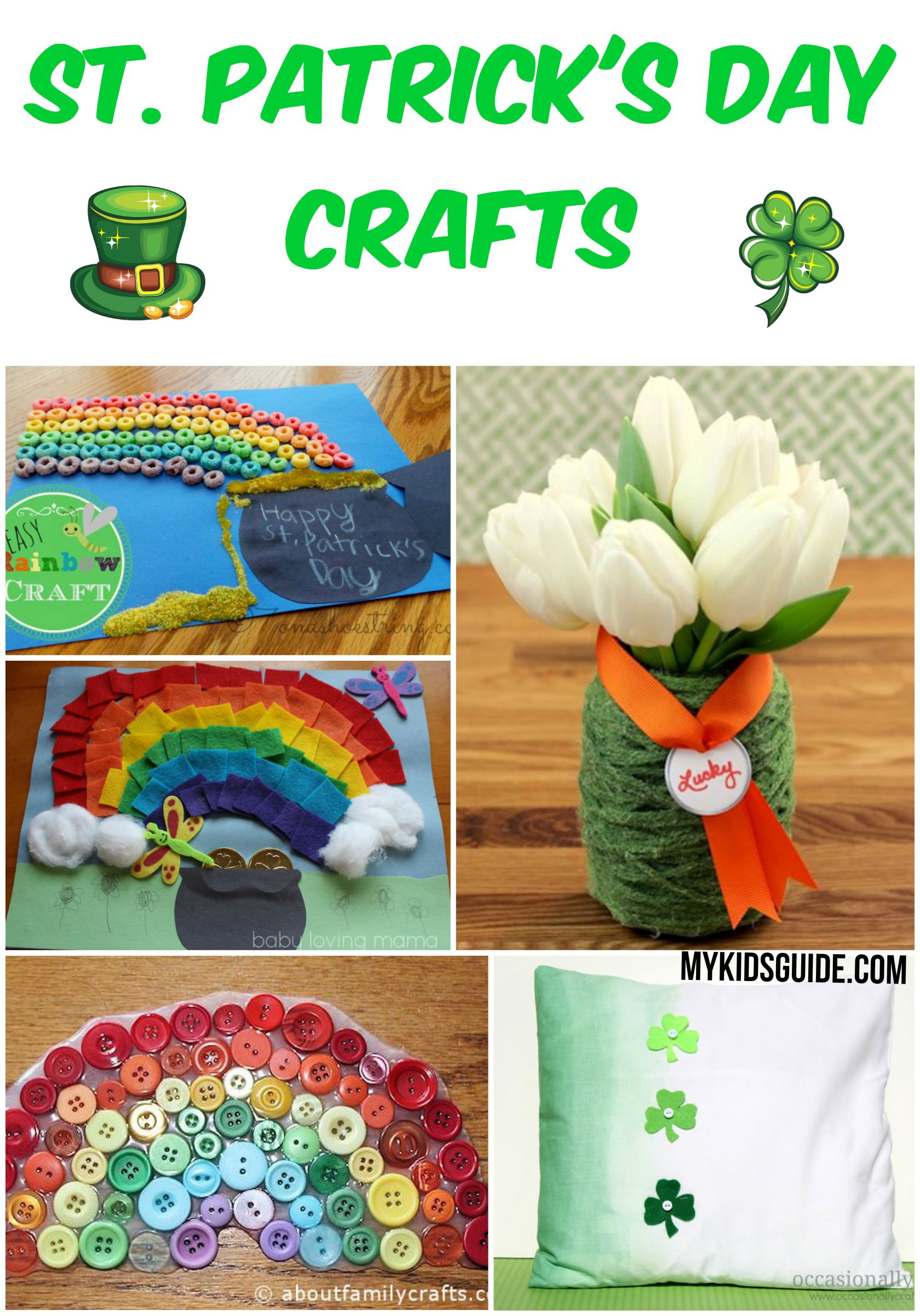 Pinterest St Patrick's Day Crafts
 11 Easy St Patrick s Day Crafts for Kids My Kids Guide