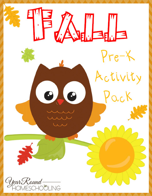 Pre K Fall Activities
 Free Fall PreK Activity Pack Year Round Homeschooling
