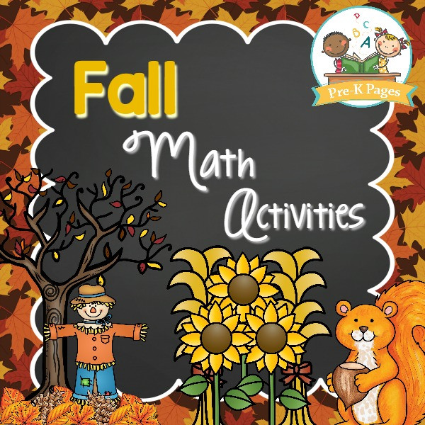 Pre K Fall Activities
 Fall Math Preview Pre K Pages