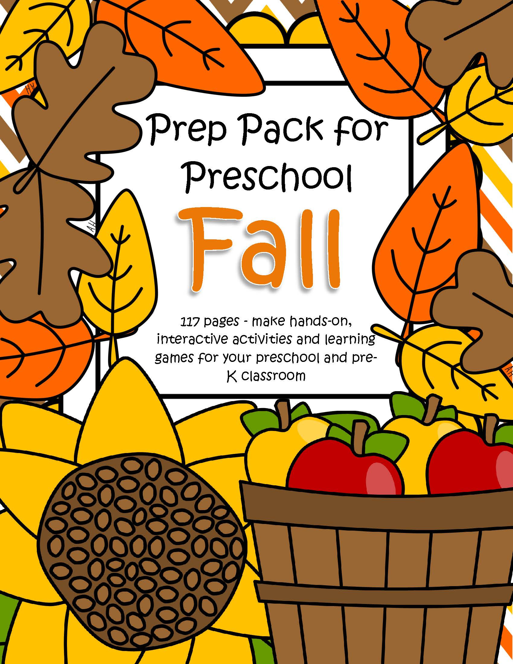Pre K Fall Activities
 FALL Theme Pack for Preschool and Pre K
