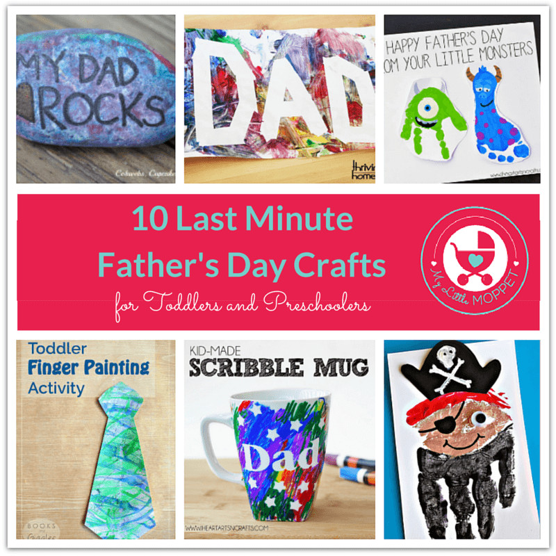 Preschool Fathers Day Ideas
 10 Last Minute Father s Day Crafts for Toddlers and