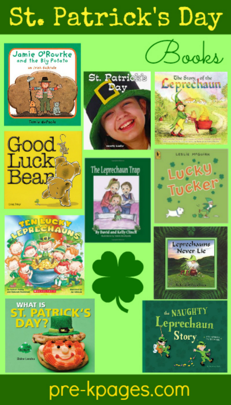 Preschool St Patrick's Day Activities
 Books for St Patrick s Day Pre K Pages