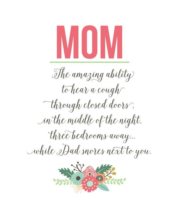 Printable Mothers Day Quotes
 Free Mother s Day Printables Your Mom Will LOVE