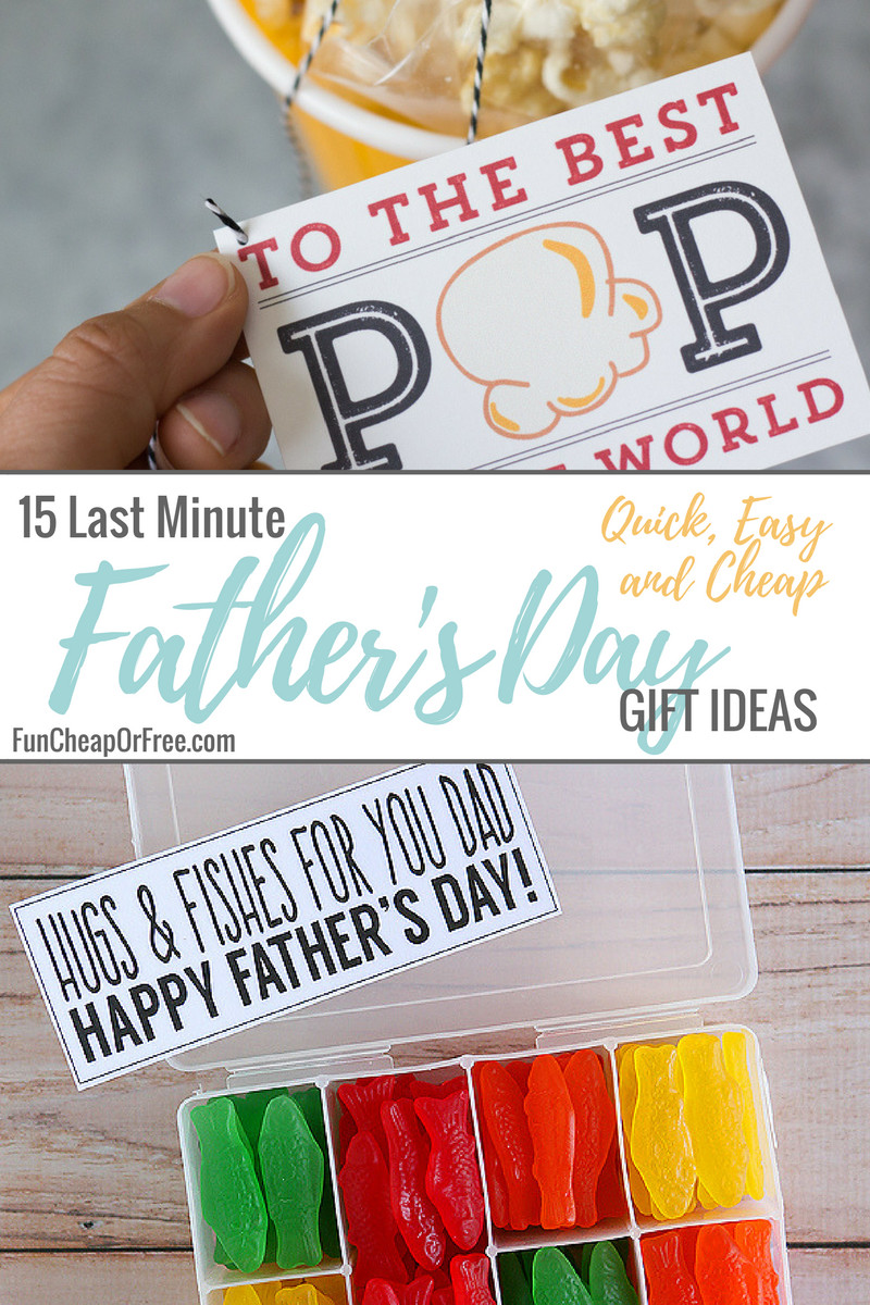 Quick And Easy Mother's Day Gifts
 15 Last Minute Father s Day Ideas Quick Easy and Cheap