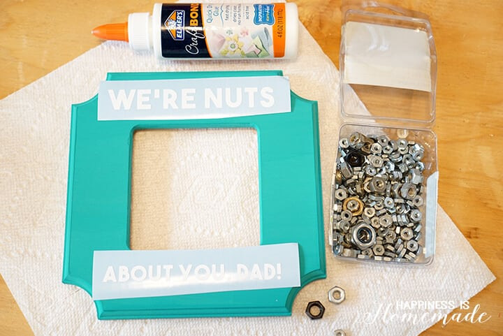 Quick And Easy Mother's Day Gifts
 "We re Nuts About You" Father s Day Frame Gift Idea