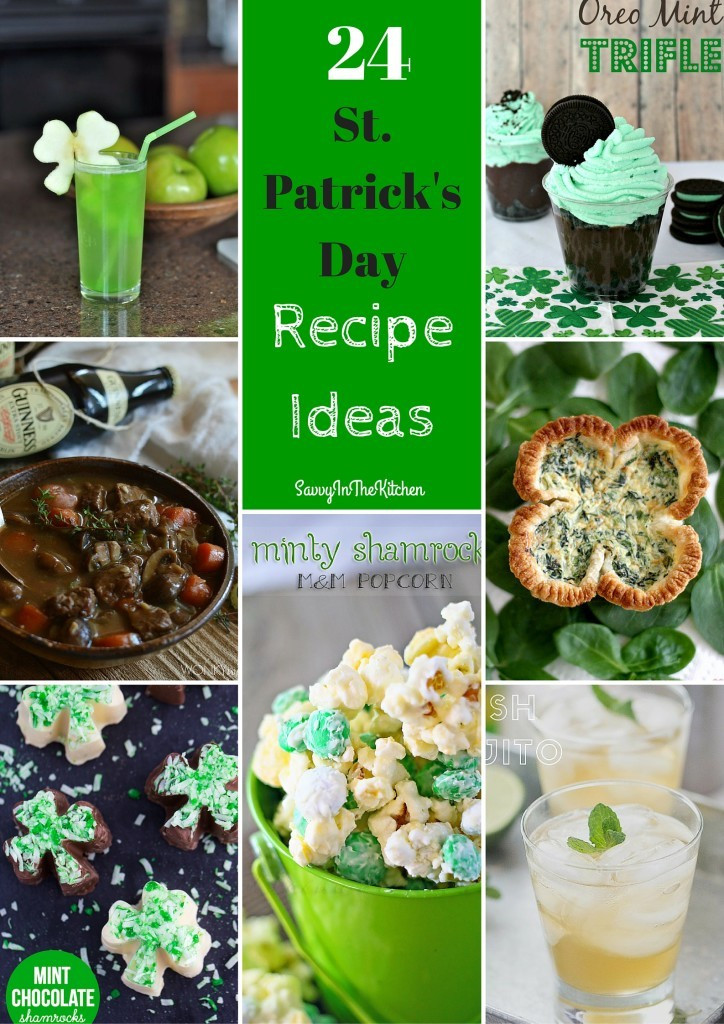 Recipes For St Patrick's Day Party
 24 St Patrick s Day Recipe Ideas Savvy In The Kitchen