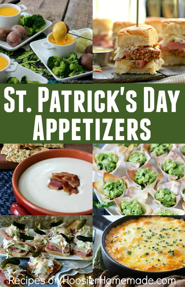 Recipes For St Patrick's Day Party
 St Patrick s Day Appetizers Hoosier Homemade